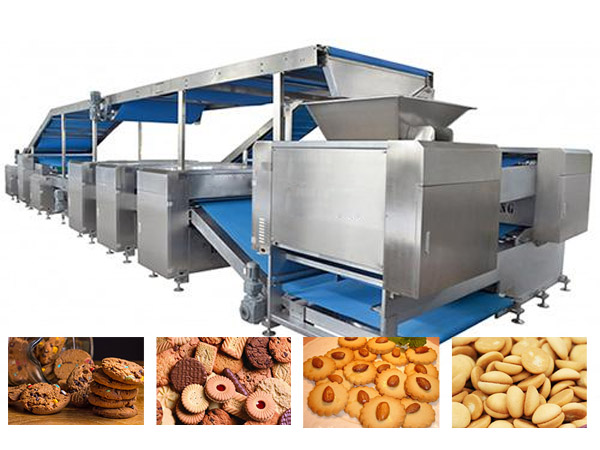 Ligne de production de biscuits durs